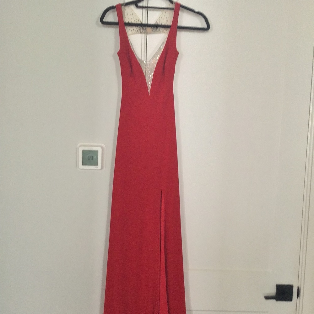 Abbi Vonn red formal dress, size 0
